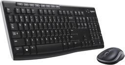 [MK270] COMBO TECLADO Y MOUSE INALAMBRICO, MODELO MK270, MARCA LOGITECH