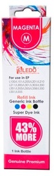 [CEDTL210M] TINTA L100/L101/L200/L201/L210/L211/L300/L301/L303/L350/L351/L353/L355/L358/L550/L551/L555 MAGENTA CAPACIDAD 100ML MARCA ELEDO