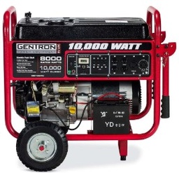 [CGG10020GL] GENERADOR ELECTRICO DUAL POTENCIA 10000W, MOTOR DE 15HP OHV (420CC) ARRANQUE ELÉCTRICO Y MANUAL, CAPACIDAD PARA 30 LTS COMBUSTIBLE, 120V / 240VAC Y 12VDC                                  MARCA GENTRON