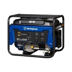 [CWGEN2000] GENERADOR ELECTRICO POTENCIA 2000W, MOTOR DE 4.6HP OHV (212CC), CAPACIDAD PARA 15 LTS COMBUSTIBLE,  ARRANQUE MANUAL, 120V MARCA  WESTINGHOUSE