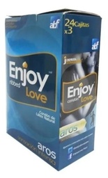 [CENJOY24C] PRESERVATIVOS ENJOY EXTRA SENSIBLES CAJA  3 UNIDADES
