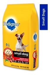 [CPG159KG] SACO DE PERRARINA 1.59 KG, PARA PERROS DE RAZA PEQUEÑA ADULTOS, SABOR A CARNE A LA PARRILLA Y VEGETALES. MARCA PEDIGREE