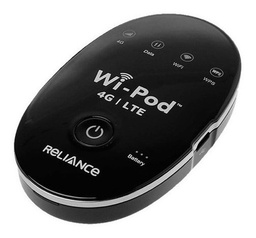 [CRWD670] ROUTER WI-POD 4G, BATERIA 2300mAh, 1 PUERTO USB, 1 PUERTO MICRO SD MODELO WD670 BAM PORTATIL MARCA RELIANCE