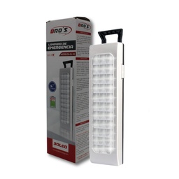 [CBEL30] LAMPARA DE EMERGENCIA 30 LED, POTENCIA 1 WATTS, MARCA BROS