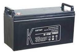 [CKS6FM100] BATERIA 12V 100AH VRLA MEDIDAS 406*173*208mm, PESO 32kgs MARCA KSTAR