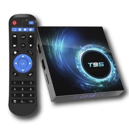 [CTVBOXT95] TV BOX MODELO T95 / 2GB DE RAM Y 16GB DE ALMACENAMIENTO
/ ANDROID VERSION 10.0 / WIFI 2.4G, PUERTO RJ-45 / SOPORTE
RESOLUCIONES DE HASTA 4K / 2 PUERTOS USB 2.0 / LECTOR DE
MEMORIAS SD, SDHC, MMC / PUERTO HDMI