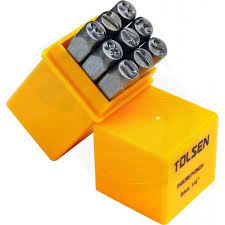 [CSELLOMNUM9] JUEGO DE SELLOS DE METAL / NÚMEROS DEL 0 AL 9 / PIEZAS DE
6MM / CON ESTUCHE DE PLÁSTICO/ MARCA TOLSEN