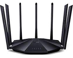 [AC23] ROUTER/ENRUTADOR DE DOBLE BANDA AC2100 11AC / 3 PUERTOS LAN GE, 1 PUERTO WAN GE / ESTÁNDAR 802.11AC, 4X4 MU-MIMO / HASTA 1733 MBPS DE VELOCIDAD WIFI EN 5 GHZ Y 300 MBPS EN CONEXIONES POR CABLE DE 2,4 GHZ / GIGABIT, SOPORTE DE SERVIDOR VPN, PROGRAMACIÓN WIFI, DESTACADO CON ANTENAS EXTERNAS DE 7 * 6DBI / MARCA TENDA