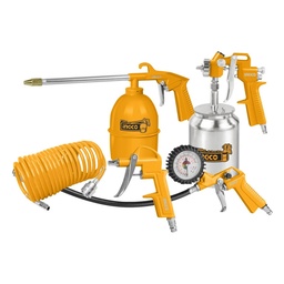 [AKT0052] KIT DE PISTOLA DE AIRE 5 PIEZAS MARCA INGCO