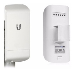 [LocoM5] AIRMAX NANOSTATIONM 5 GHZ LOCO STATION
500MW DE POTENCIA, 150 MBPS DE VELOCIDAD REAL AL AIRE LIBRE // ANTENA INTEGRADA CON GANANCIA DE 16 DBI DE DOBLE POLARIDAD DE 5 GHZ Y 11DBI A 2,4 GHZ// MARCA UBIQUITI