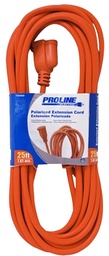 [CEXTELEC25PULPROLINE] EXTENSION ELECTRICA NARANJA DE 25 PIES/ MARCA PROLINE