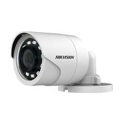 [DS-2CE16D0T-IRPF(2.8mm)(O-STD)(C)] CÁMARA BULLET 2MPX // LENTE DE 2.8 MM // 1080P @ 30FPS // IR INTELIGENTE PARAVISIÓN NOCTURNA HASTA 20 M // CARCASA PARA AGUA Y POLVO (IP67) //TVI / AHD / CVI / CVBS CONMUTABLE / MARCA HIKVISION