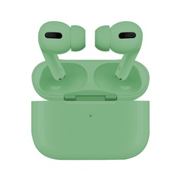 [CAIRPODGR] AUDIFONO, COLOR GREEN, AIRPODS PRO MACAROON, BLUETOOTH BT 5.0 DISTANCIA 10-20 METROS, TIEMPO DE CARGA UNOS 40 MINUTOS, BATERIA EN CADA AURICULAR 45 MAH, ESTUCHE DE CARGA 300 MAH.