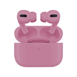 [CAIRPODPK] AUDIFONO, COLOR ROSADO, AIRPODS PRO MACAROON, BLUETOOTH BT 5.0 DISTANCIA 10-20 METROS, TIEMPO DE CARGA UNOS 40 MINUTOS, BATERIA EN CADA AURICULAR 45 MAH, ESTUCHE DE CARGA 300 MAH.