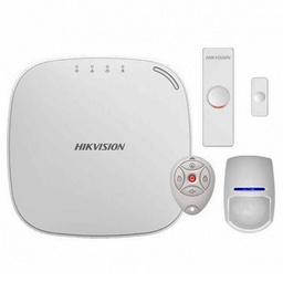 [DS-PWA32-K(433M)(O-STD)] KIT DE ALARMA INTELIGENTE (433MHZ) // INCLUYE 1X TERMINAL DE ALARMA (DSPWA32-H), 1X DETECTOR PIR (DS-PD2-P10P-W), 1X CONTACTO MAGNÉTICO
(DS-PD1-MC-WWS), 1X CONTROL REMOTO (DS-19K00-Y) // ADMITE 32
ENTRADAS // COMUNICA HASTA 800 M (EN ÁREAS ABIERTAS) // HASTA 13
USUARIOS // BATERÍA DE RESPALDO DE LITIO DE 4520 MAH // WIFI 2.4GHZ // INTERIOR
VIVIENDA // APLICACIÓN GRATUITA