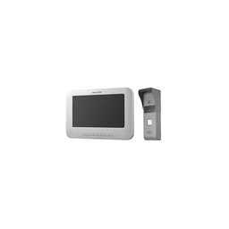 [DS-KIS203(O-STD)] KIT DE VIDEOPORTERO // ESTACIÓN DE PUERTA: RESOLUCIÓN DE CÁMARA 720X576 /
INTEGRADO: MICRÓFONO, ALTAVOZ / VISIÓN NOCTURNA HASTA 2 MTS / IP65
RESISTENTE A LA INTEMPERIE CON ALEACIÓN DE ZINC RESISTENTE AL VANDALISMO / ANTIOXIDANTE / 1 SALIDA DE RELÉ PARA DESBLOQUEO DE PUERTAS // ESTACIÓN INTERIOR: TFT COLORIDO DE 7 PULGADAS
LCD / PANTALLA 800X480 / INTEGRADO: MICRÓFONO, ALTAVOZ / REMOTO
DESBLOQUEO / SOPORTE PARA 3 ESTACIONES INTERIORES / SOPORTE PARA CÁMARA ANALÓGICA