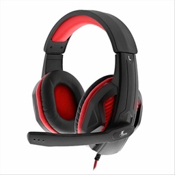 [CAGP30NR] AUDIFONOS GAMER CON MICROFONO/ COLOR ROJO-NEGRO /
TAMAÑO 40 MM / SENSIBILIDAD: 112dB+/-3dB / LONGITUD DEL
CABLE 1.2 M / PUERTO JACK 3.5MM